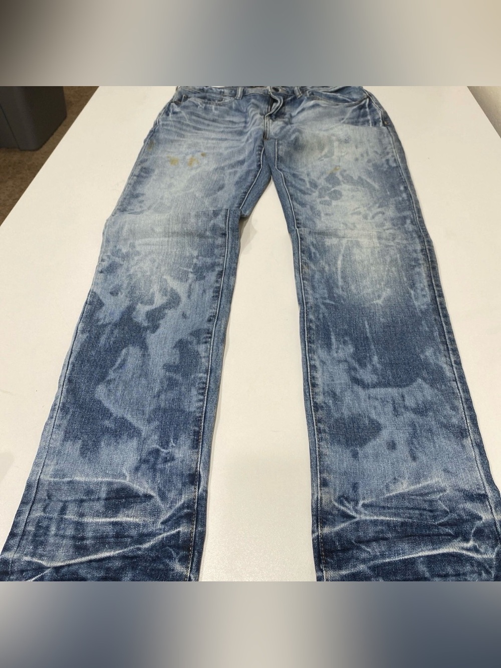 Prps Winds Skinny Jeans In Indigo Mix Blue Size 36